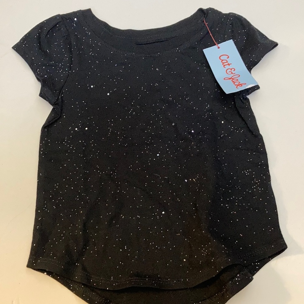 FINAL MARKDOWN NWT Sparkly cat & jack Tee (2T)